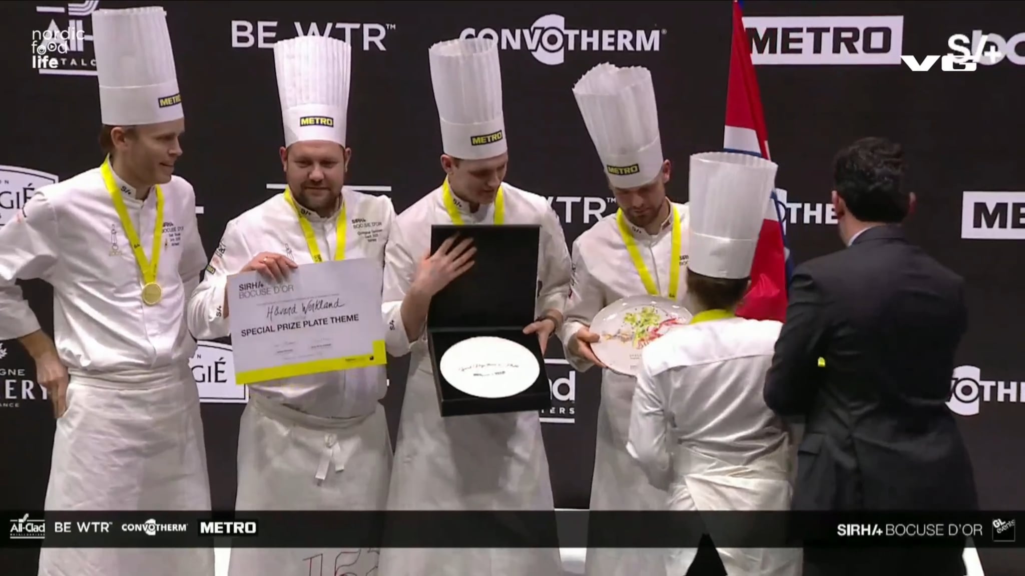 Norge vant pris i Bocuse d'Or