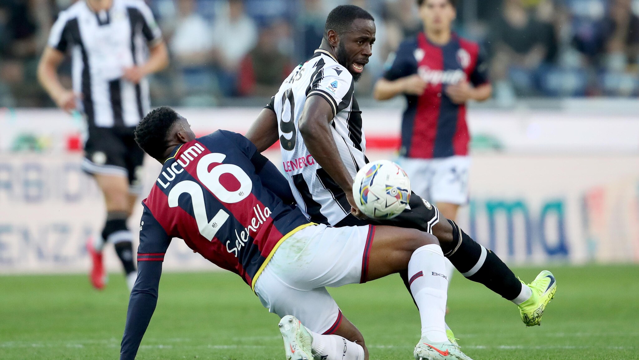 Bologna utenfor topp 4 etter uavgjort mot Udinese