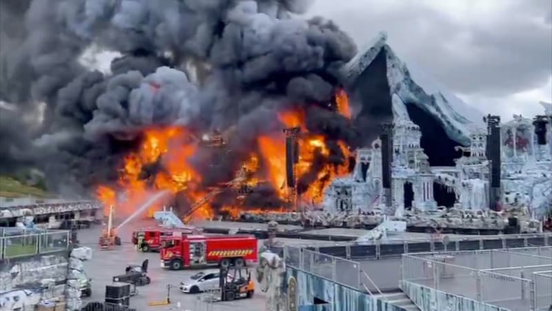 Hovedscenen på Tomorrowland i full fyr