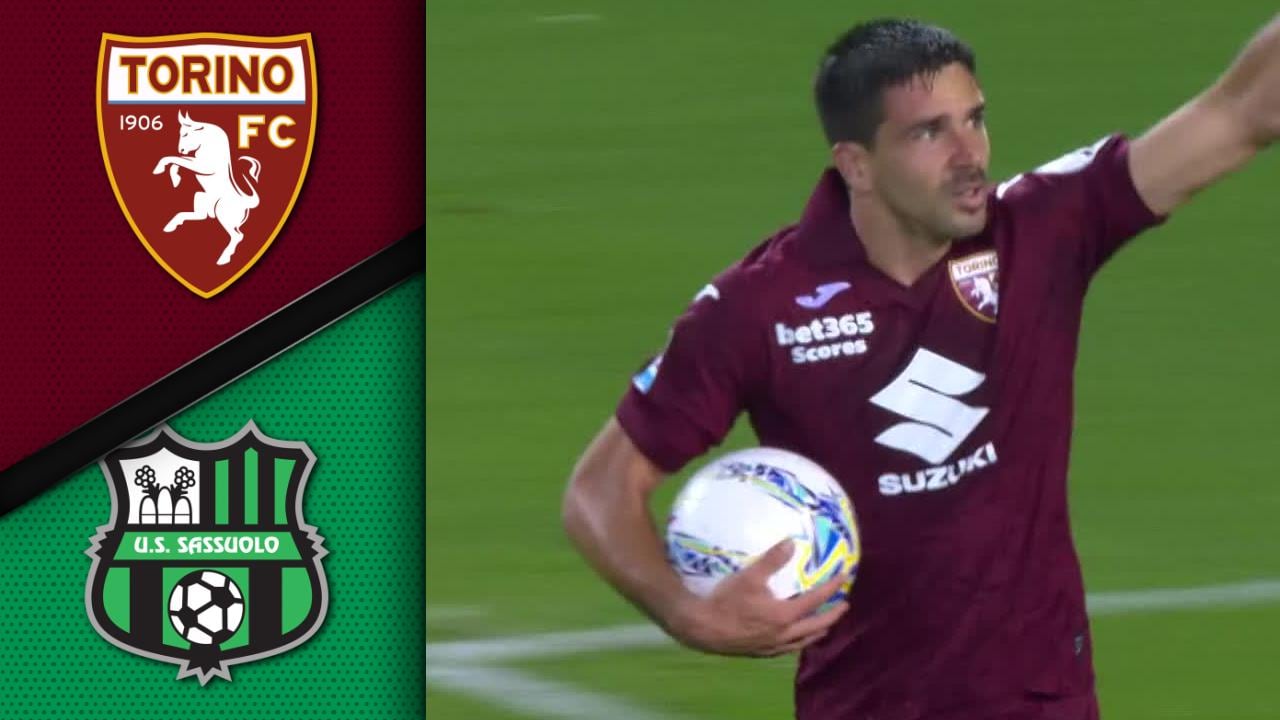 Se høydepunktene fra Torino - Sassuolo