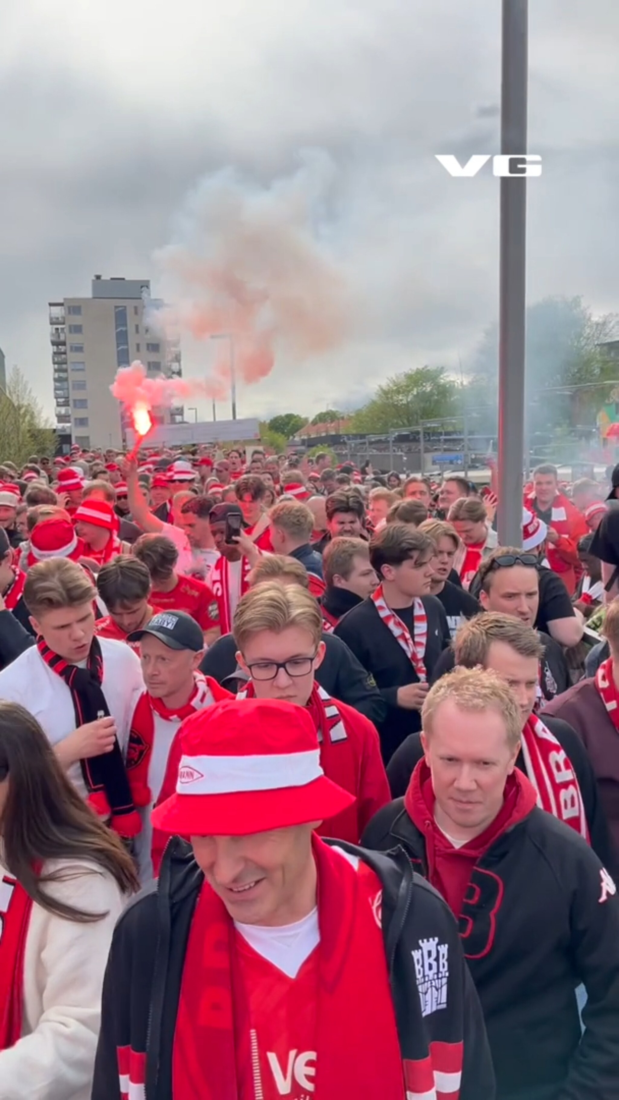 Brann-supporterne har inntatt Oslo