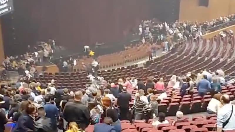 Shooting at a concert hall in Moscow