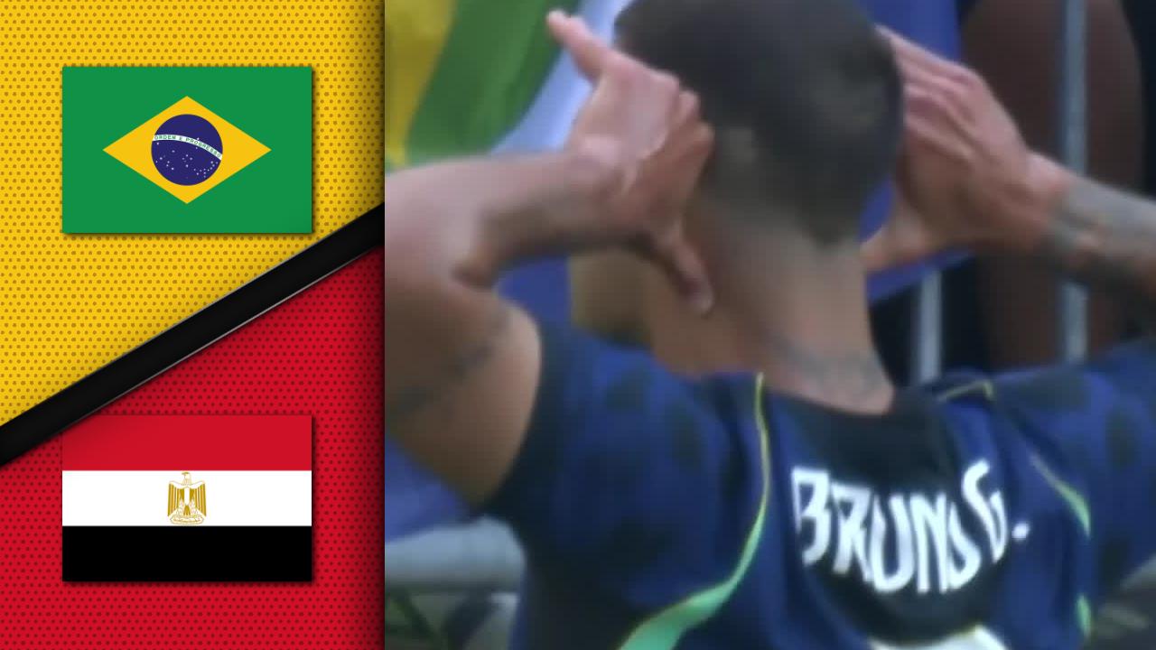 Se høydepunktene fra Brasil - Egypt
