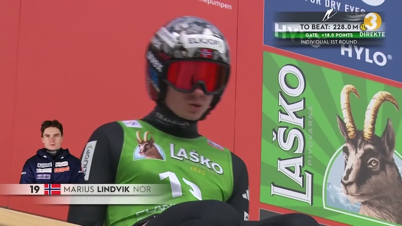 Lindvik leder foran Forfang i Planica – kan bryte norsk seierstørke