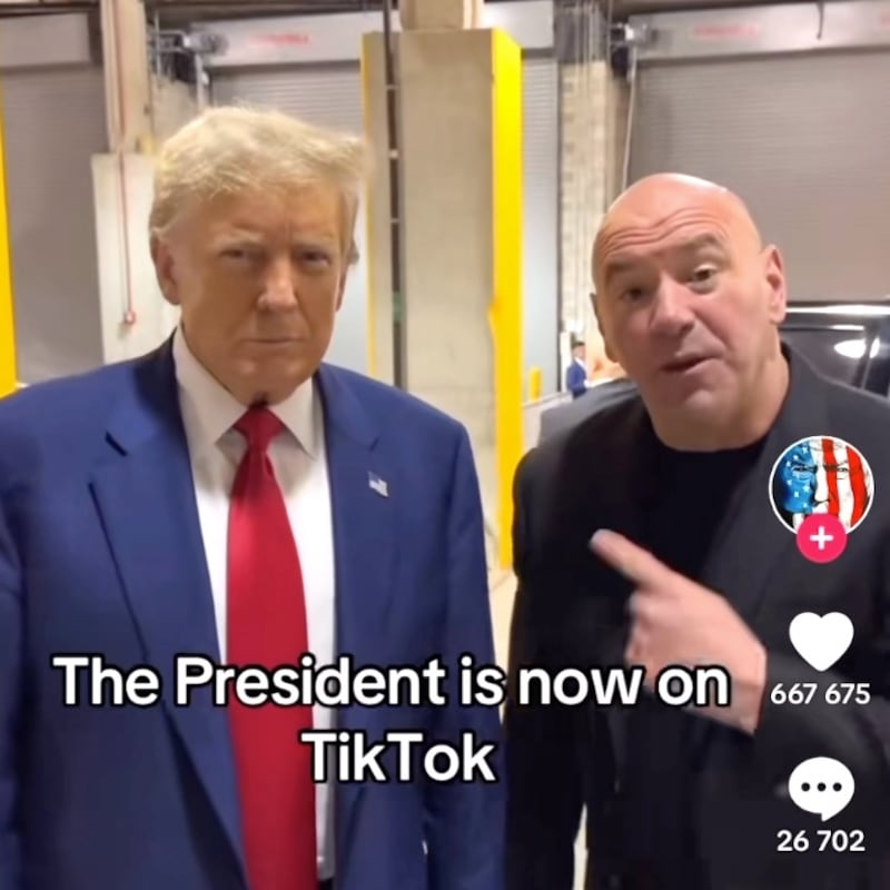 Donald Trump: Ville forby TikTok – nå er han der selv