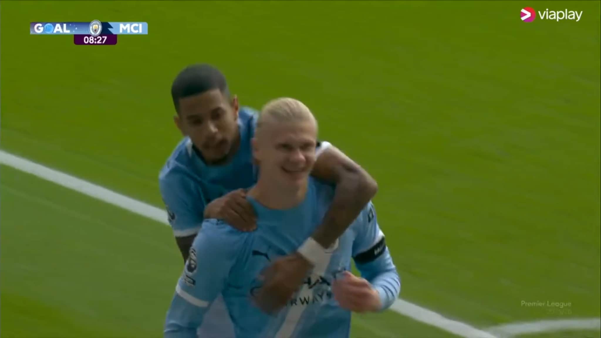 Haaland scorer 57 prosent av Citys mål: Matchvinner mot Brentford