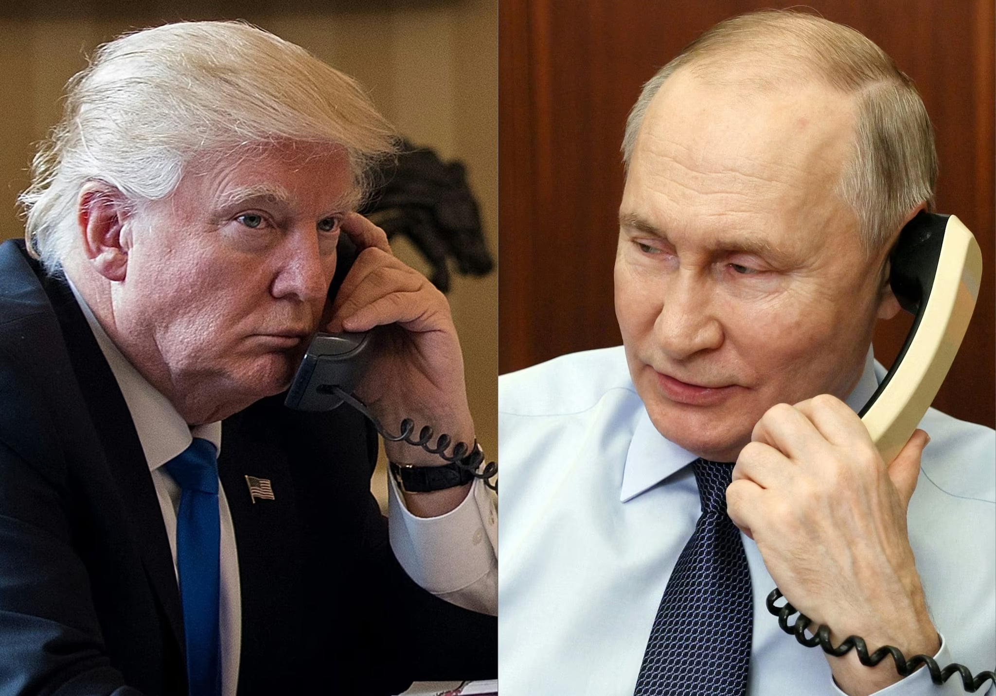 Trump og Putin snakket over to timer på telefon