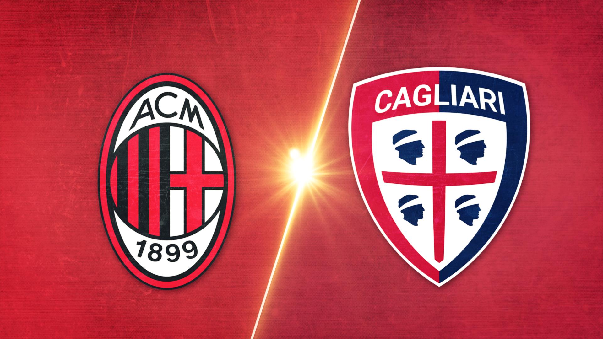 Se AC Milan - Cagliari på 25 minutter