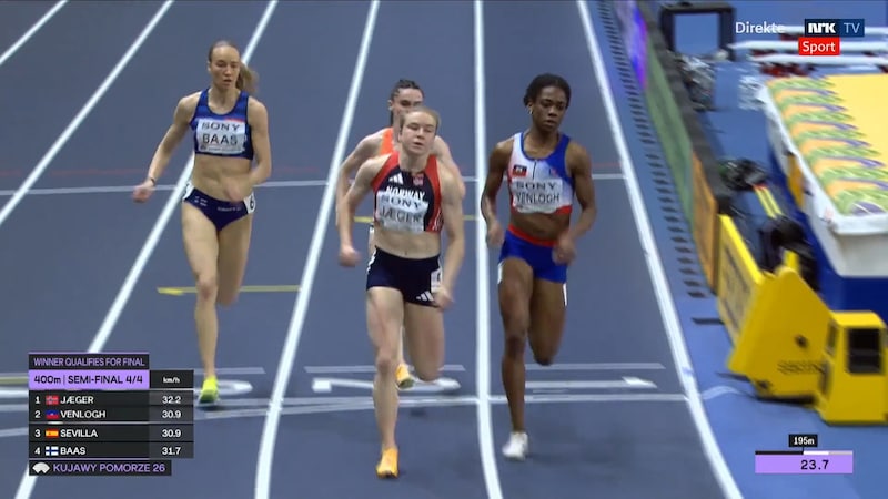 Henriette Jæger til VM-finale: – Glimrende