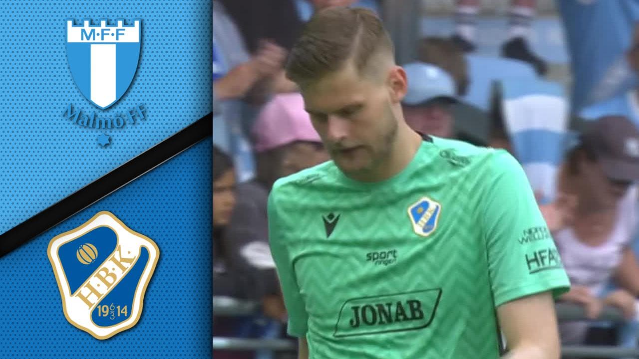 Se høydepunktene fra Malmö - Halmstad