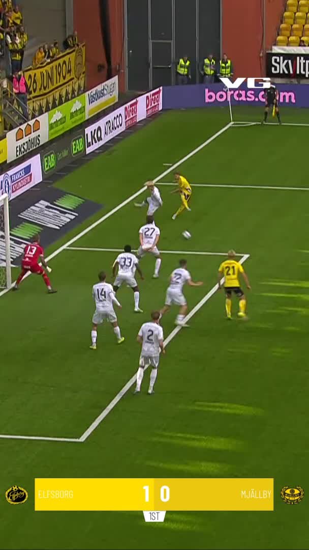 1-0: Ostman, Elfsborg
