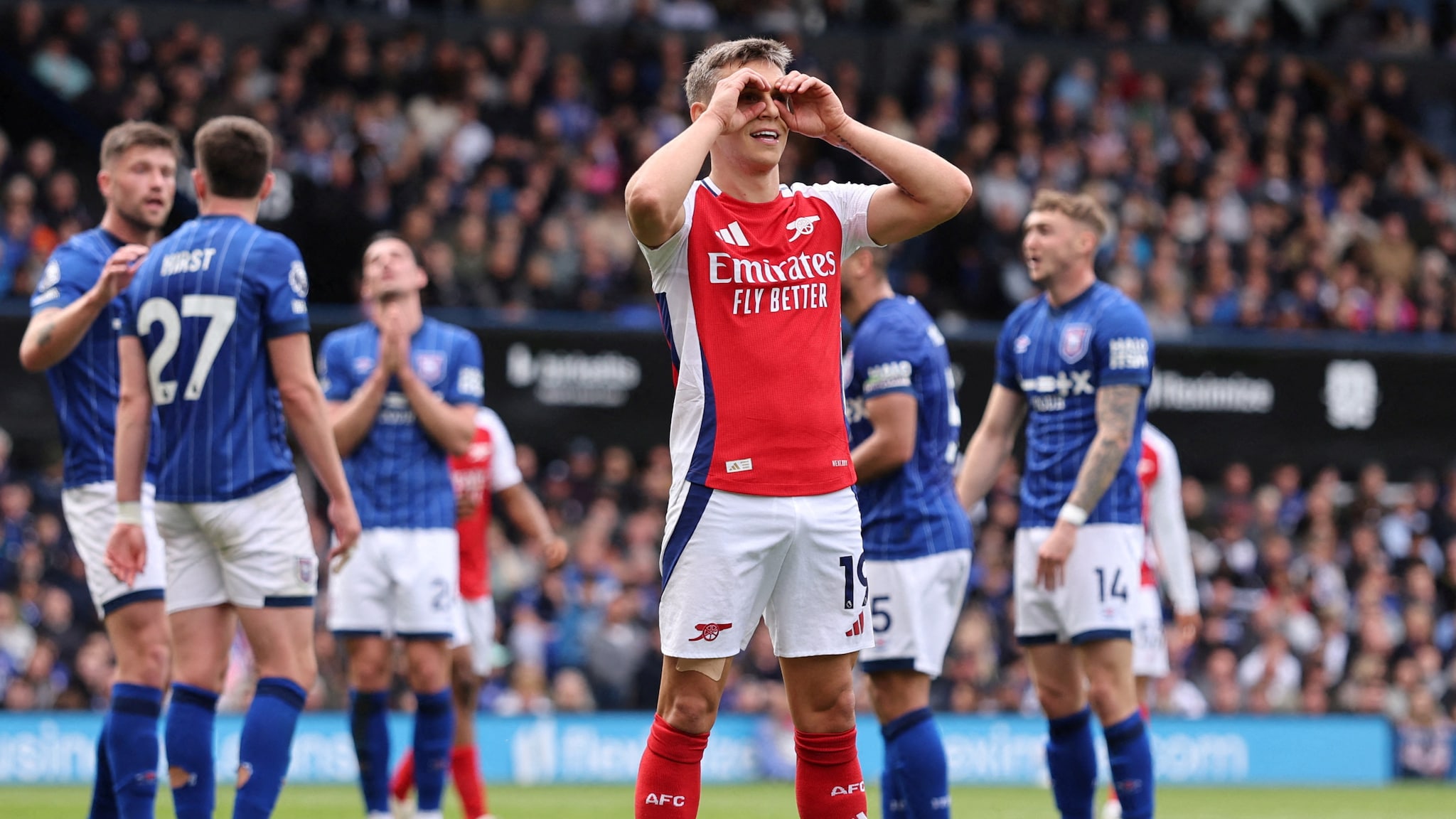 Arsenal med lekestue - kun syltynn teori kan redde Ipswich