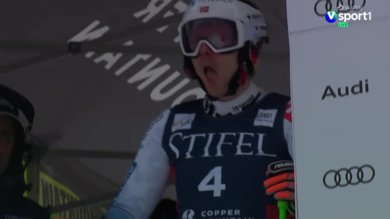 Ellevill annenomgang da Kristoffersen tok sesongens første pallplass