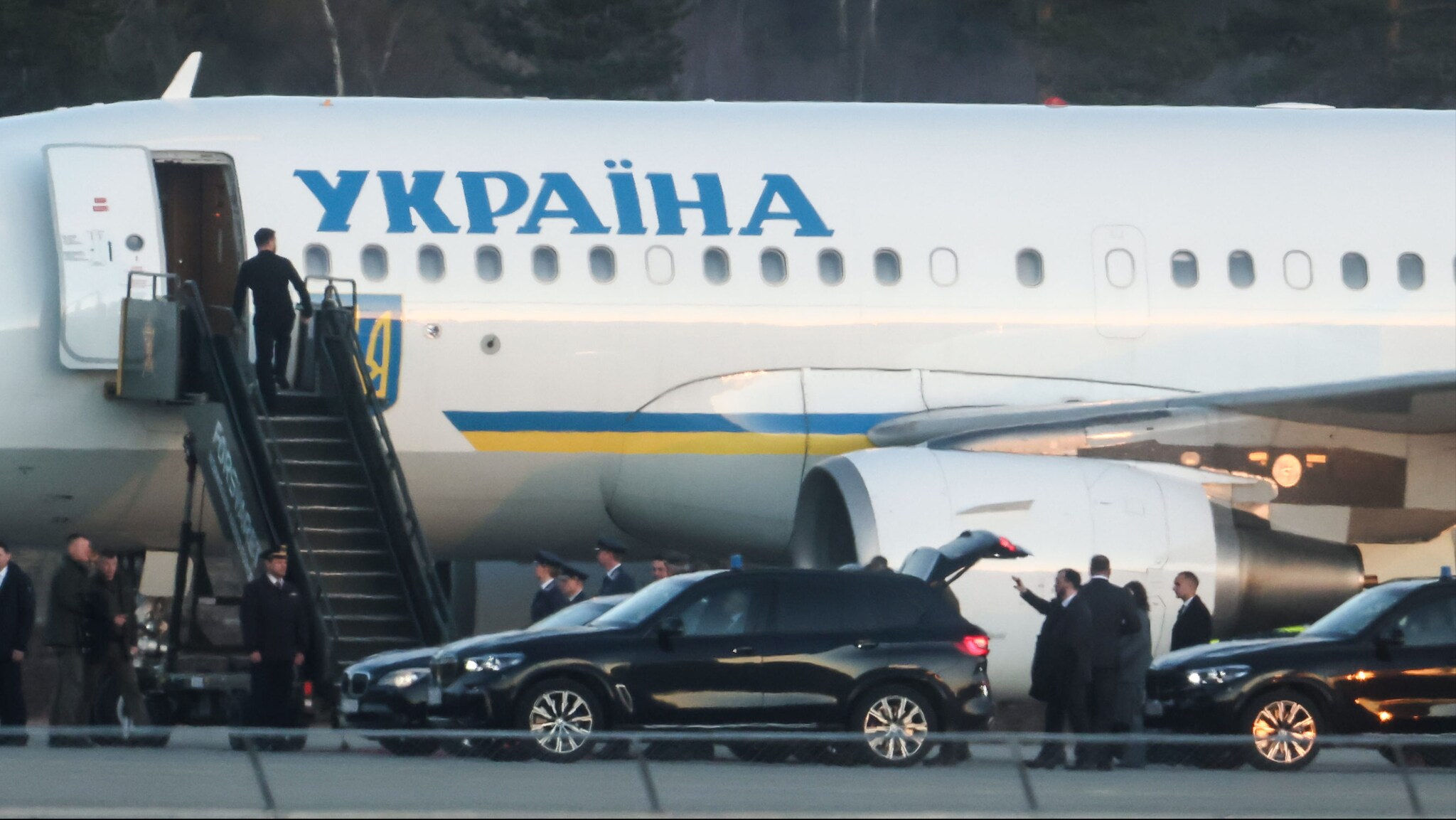 Zelenskyj forlater Norge