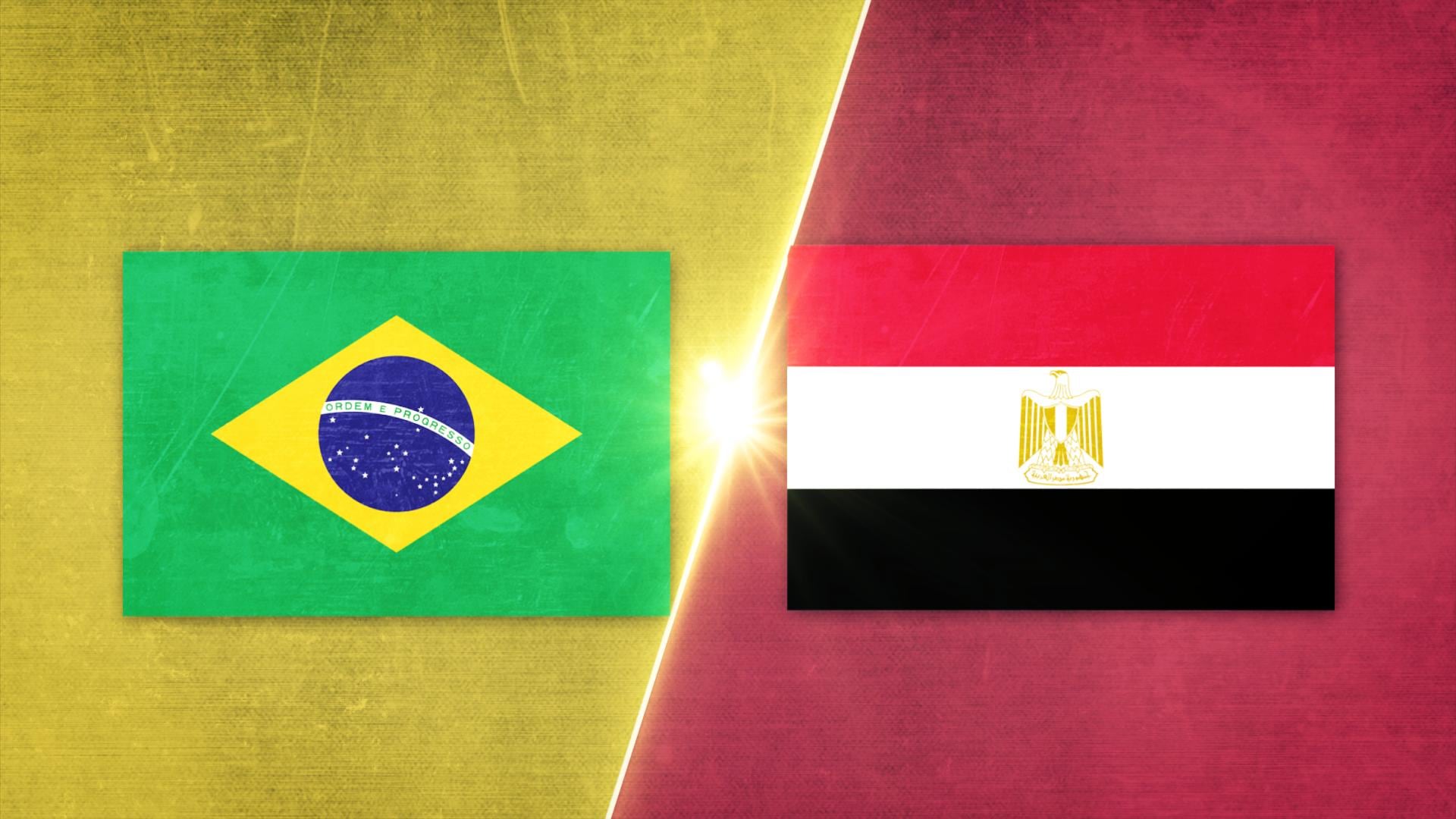 Se Brasil - Egypt på 25 minutter