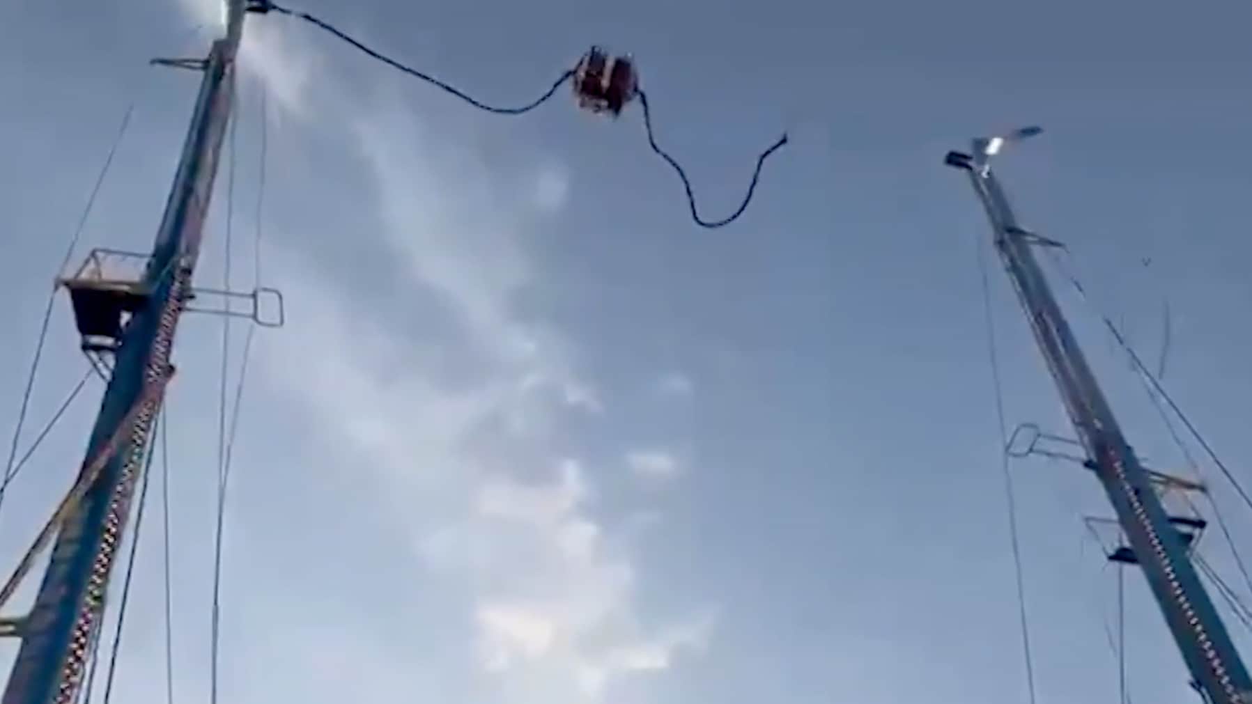 Skrekkulykke på tivoli i Spania