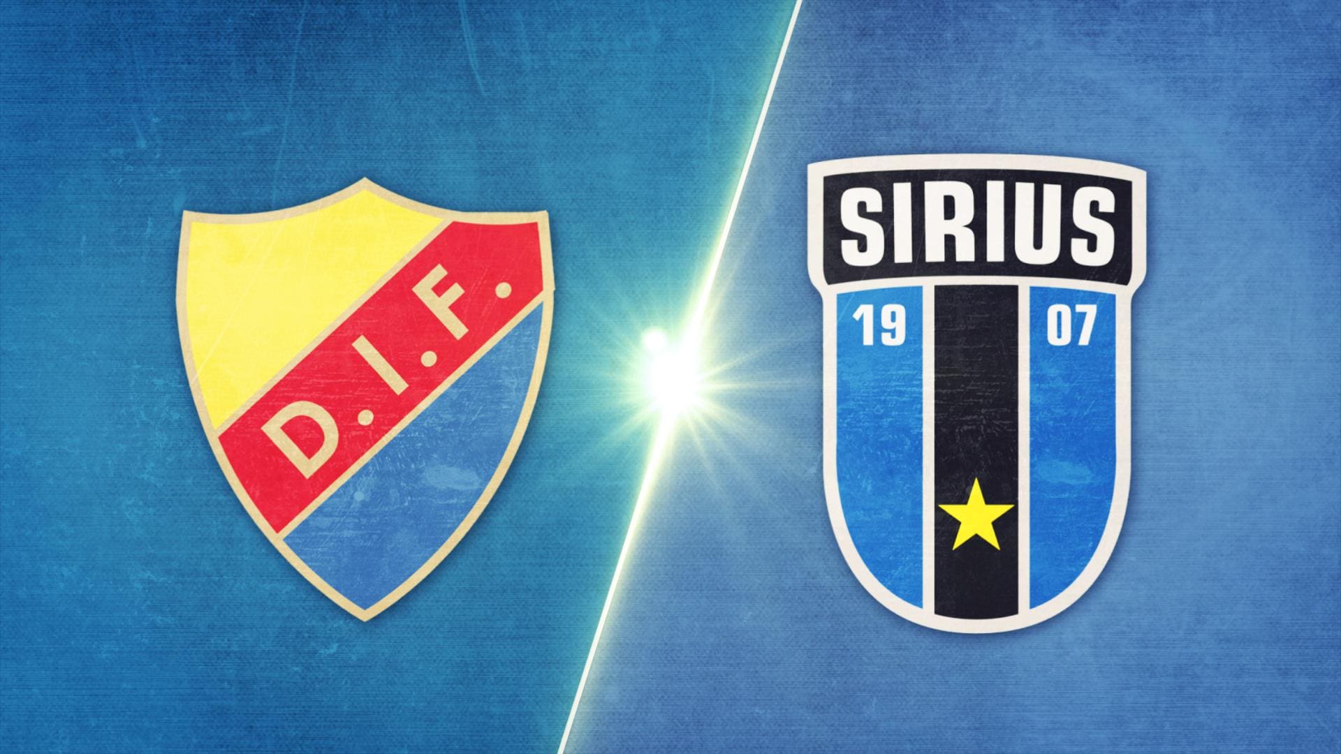 Se Djurgården - Sirius på 25 minutter