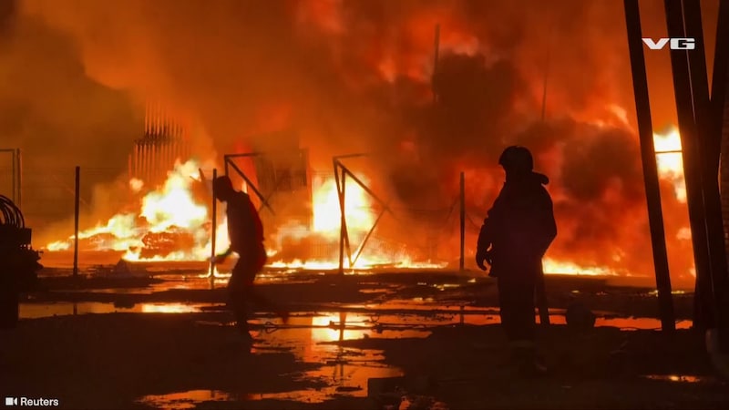 Minst 13 personer drept i russiske angrep