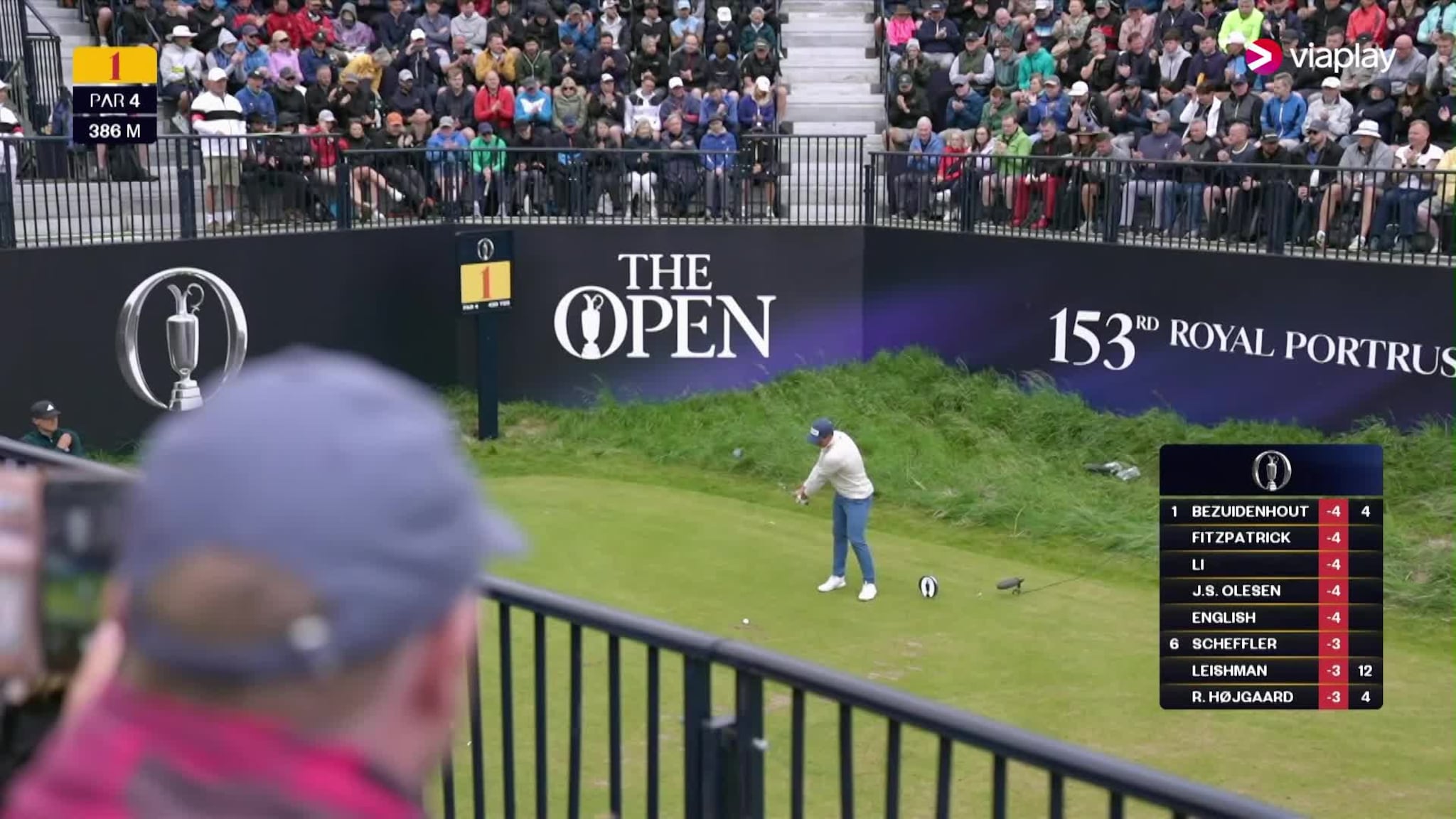 Hovland klatrer i British Open etter tre strake birdier