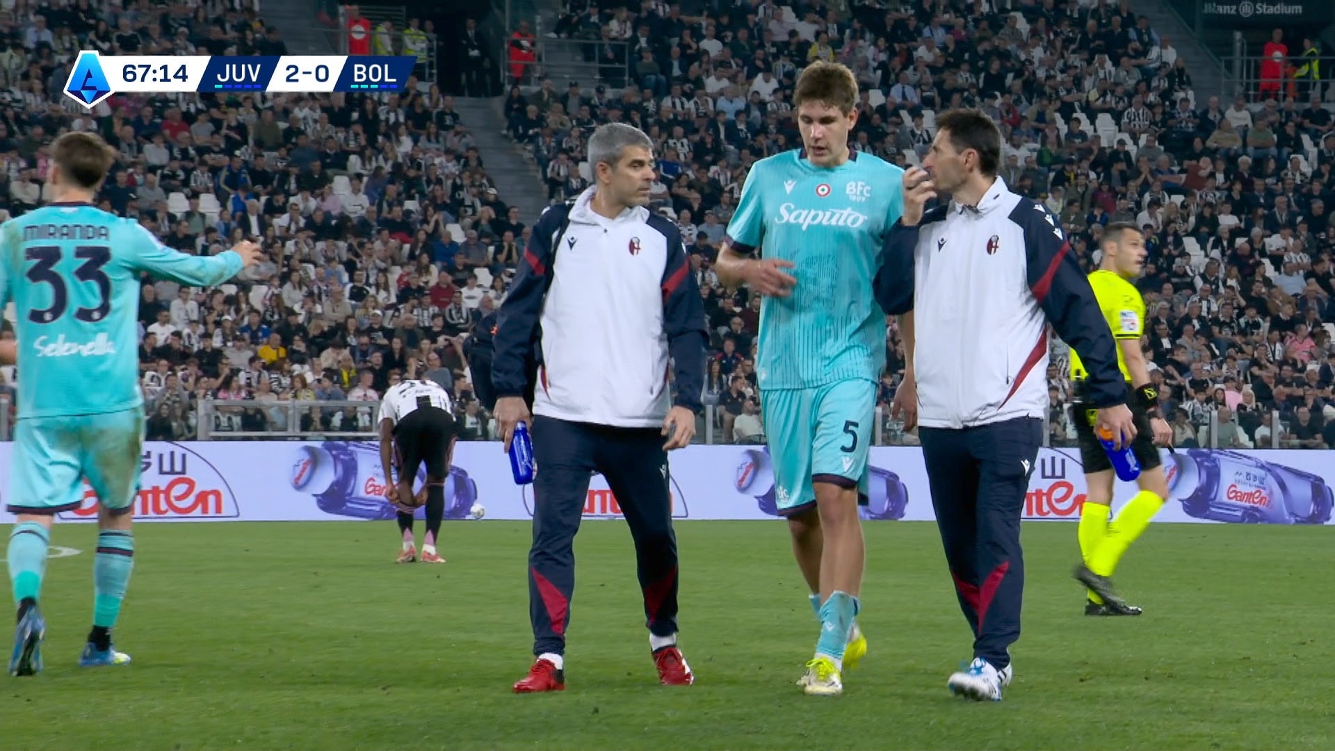 Eivind Helland ut med skade i Serie A-debuten