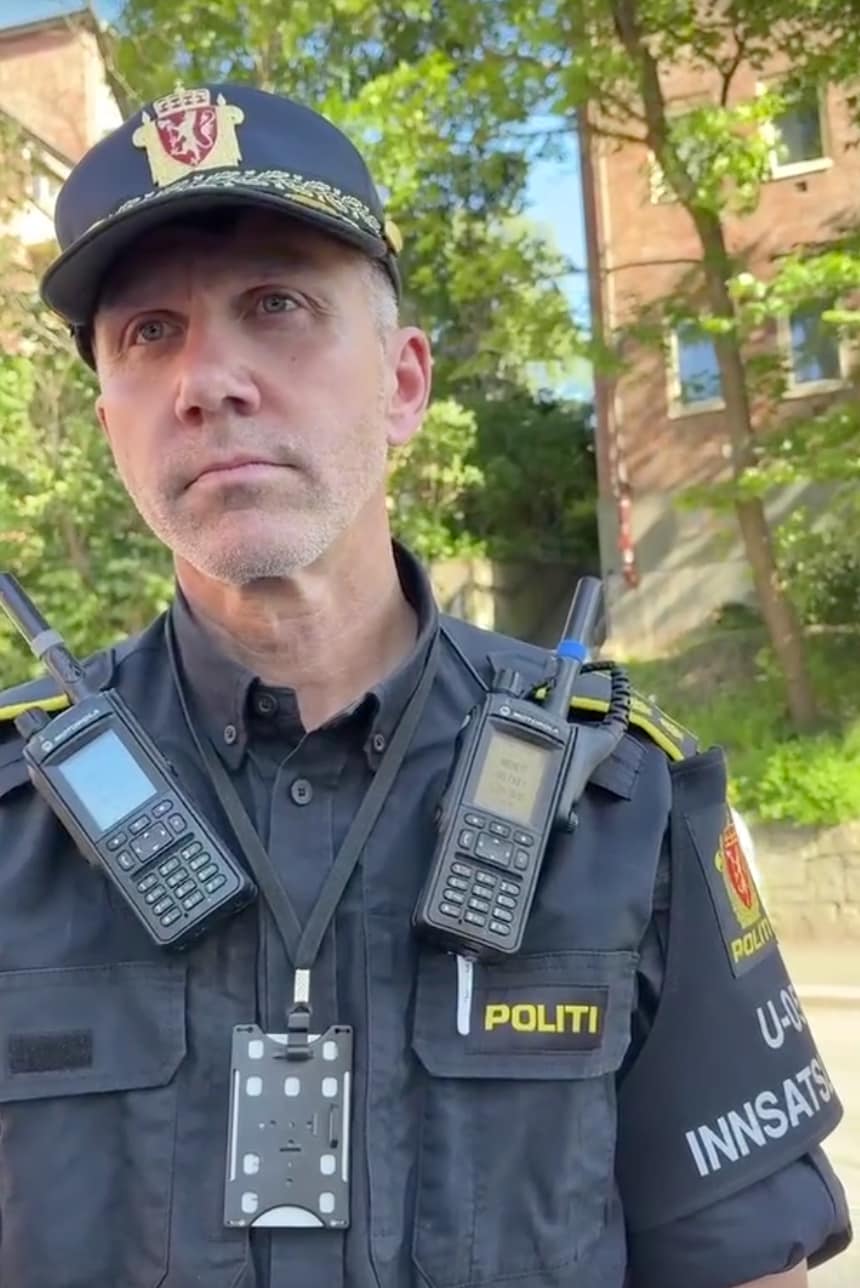 Innsatsleder om fallet fra fjerde etasje