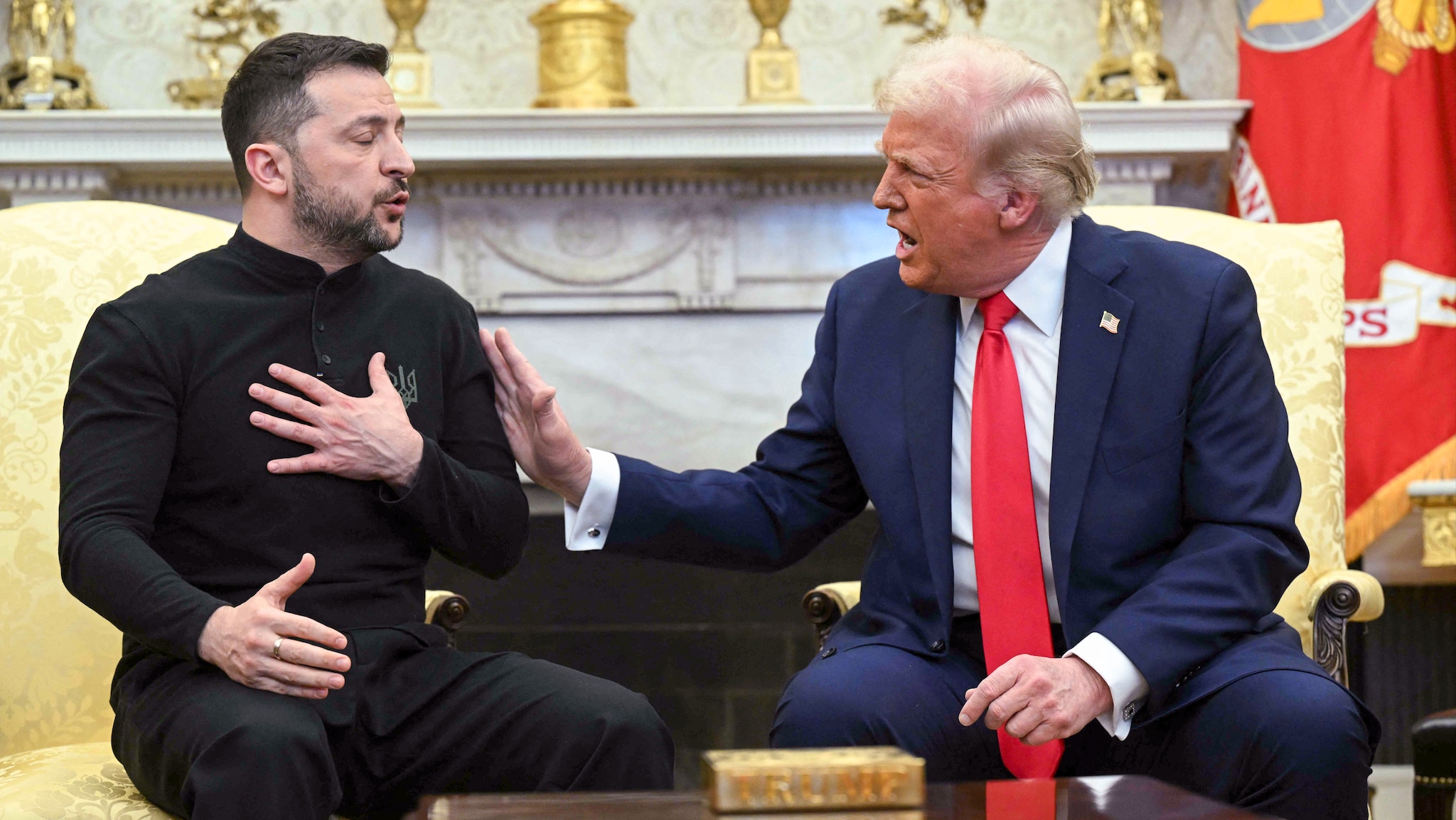 Offentlig krangel mellom Zelenskyj og Trump skaper frykt for Nato og Ukraina