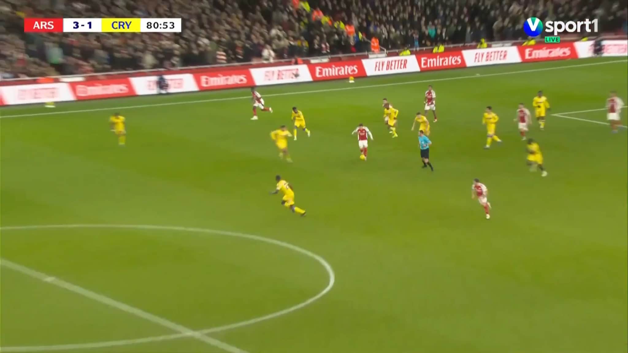 Jesus legger på til 3-1 - nok en vakker Ødegaard-assist