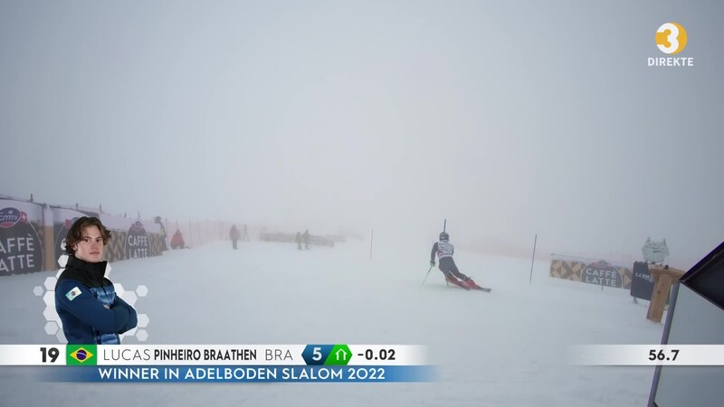 Fransk seier i Adelboden-slalåmen - Braathen og Kristoffersen på pallen