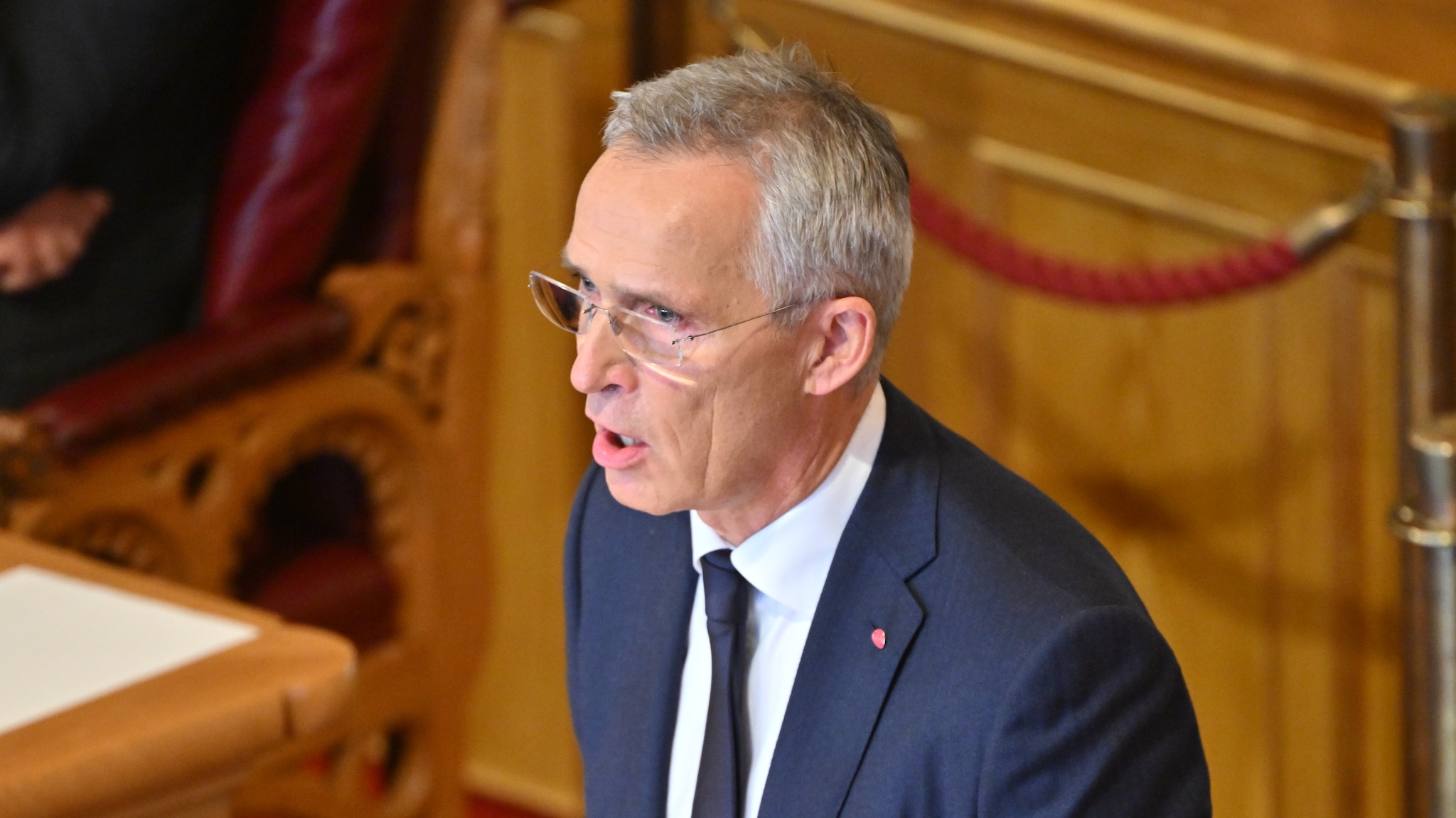 Stoltenberg om statsbudsjettet