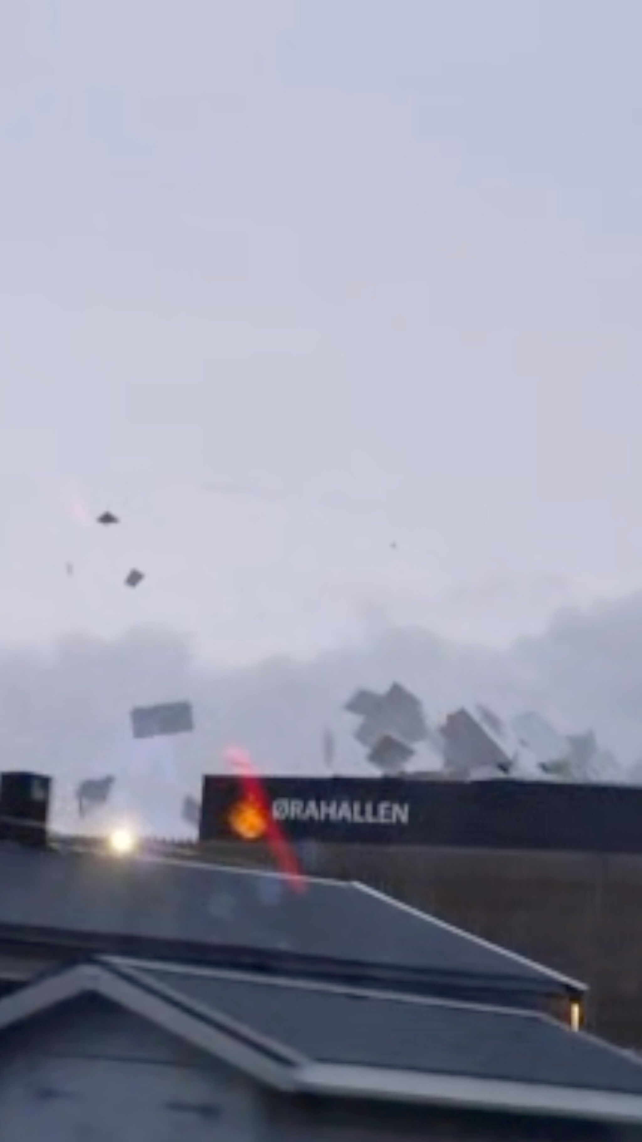 Verdal: Tas av vinden