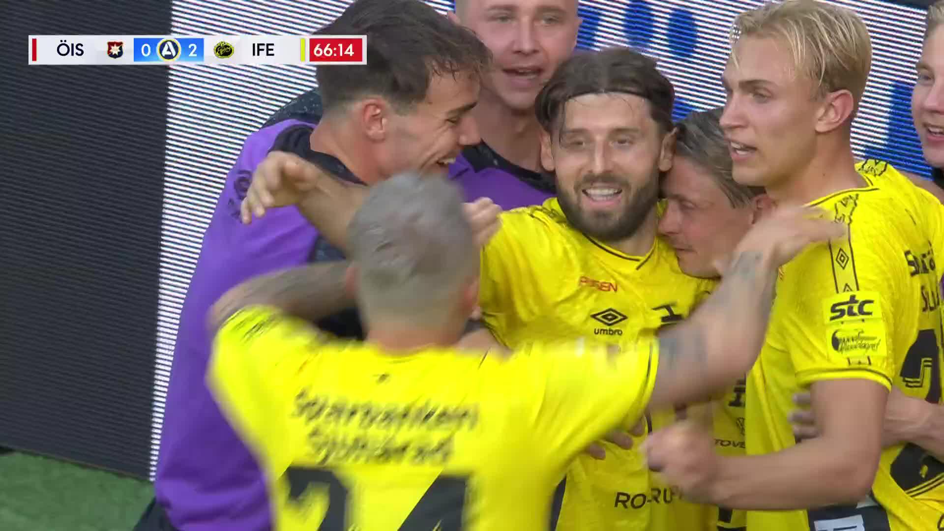 Arber Zeneli setter 2-0 mot Örgryte