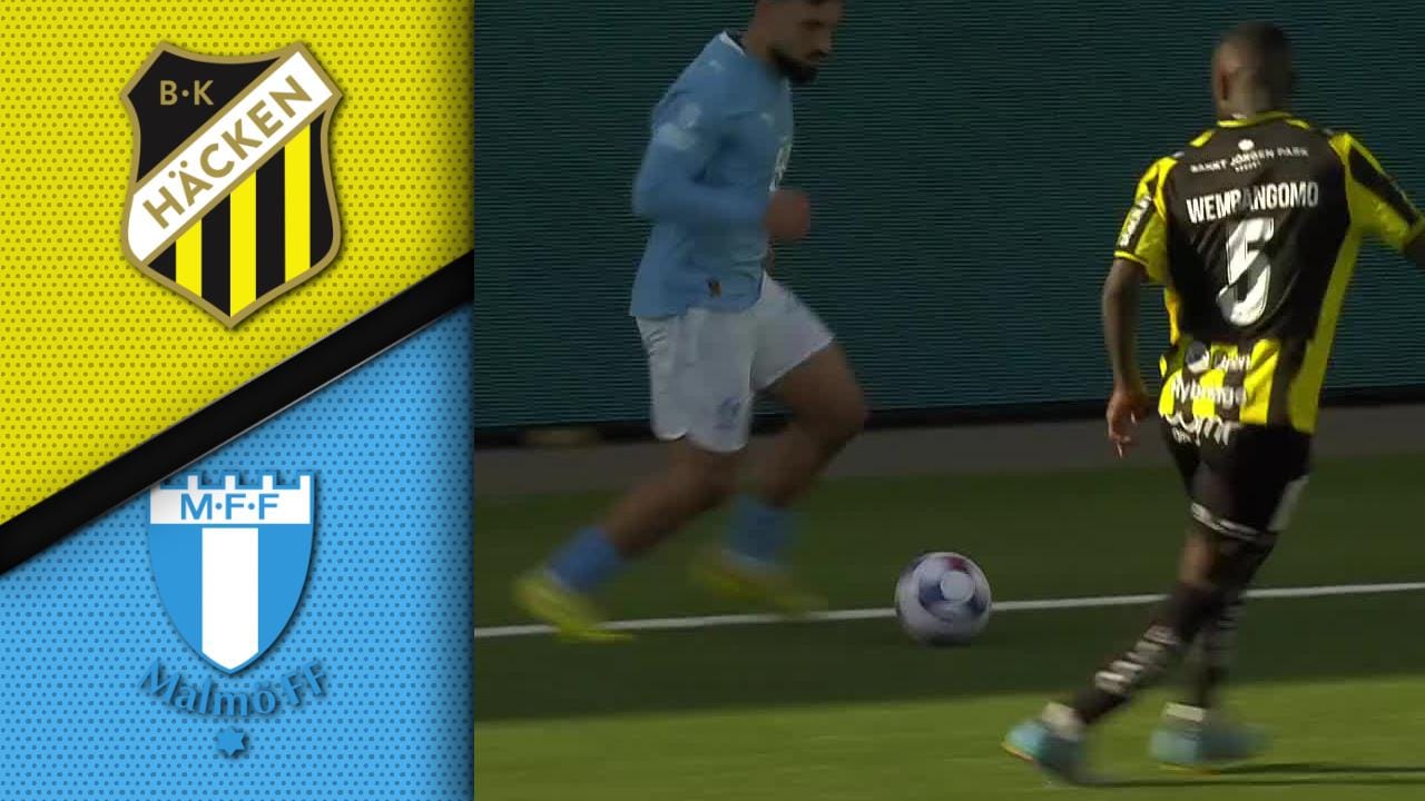Se høydepunktene fra BK Hacken - Malmö