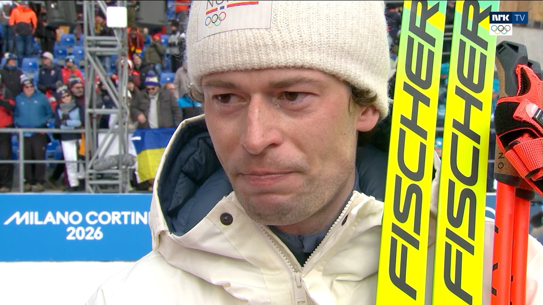 Se intervjuet: Beklager utroskap på direkten