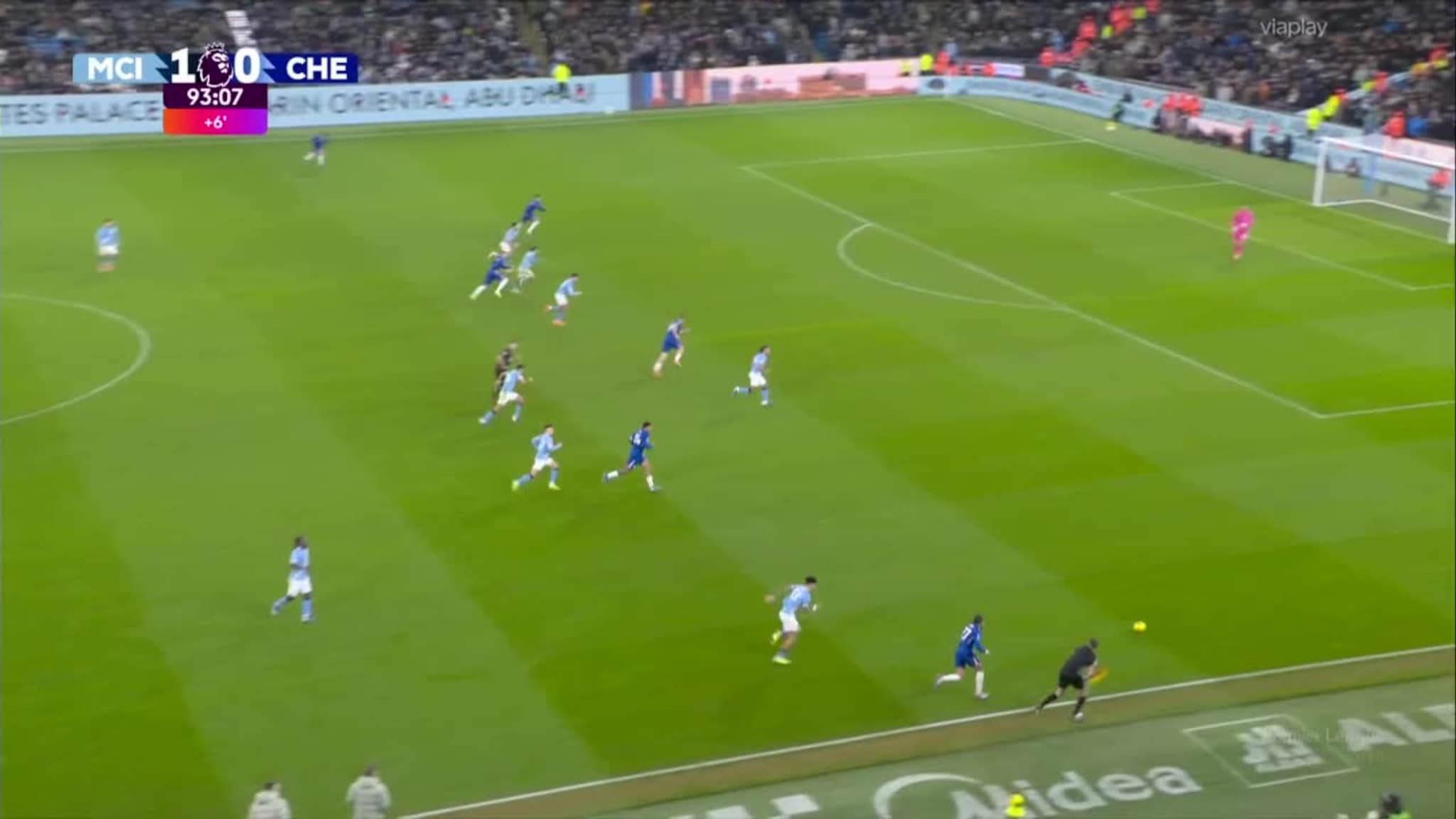 Målløs Haaland da Manchester City-seieren glapp på overtid