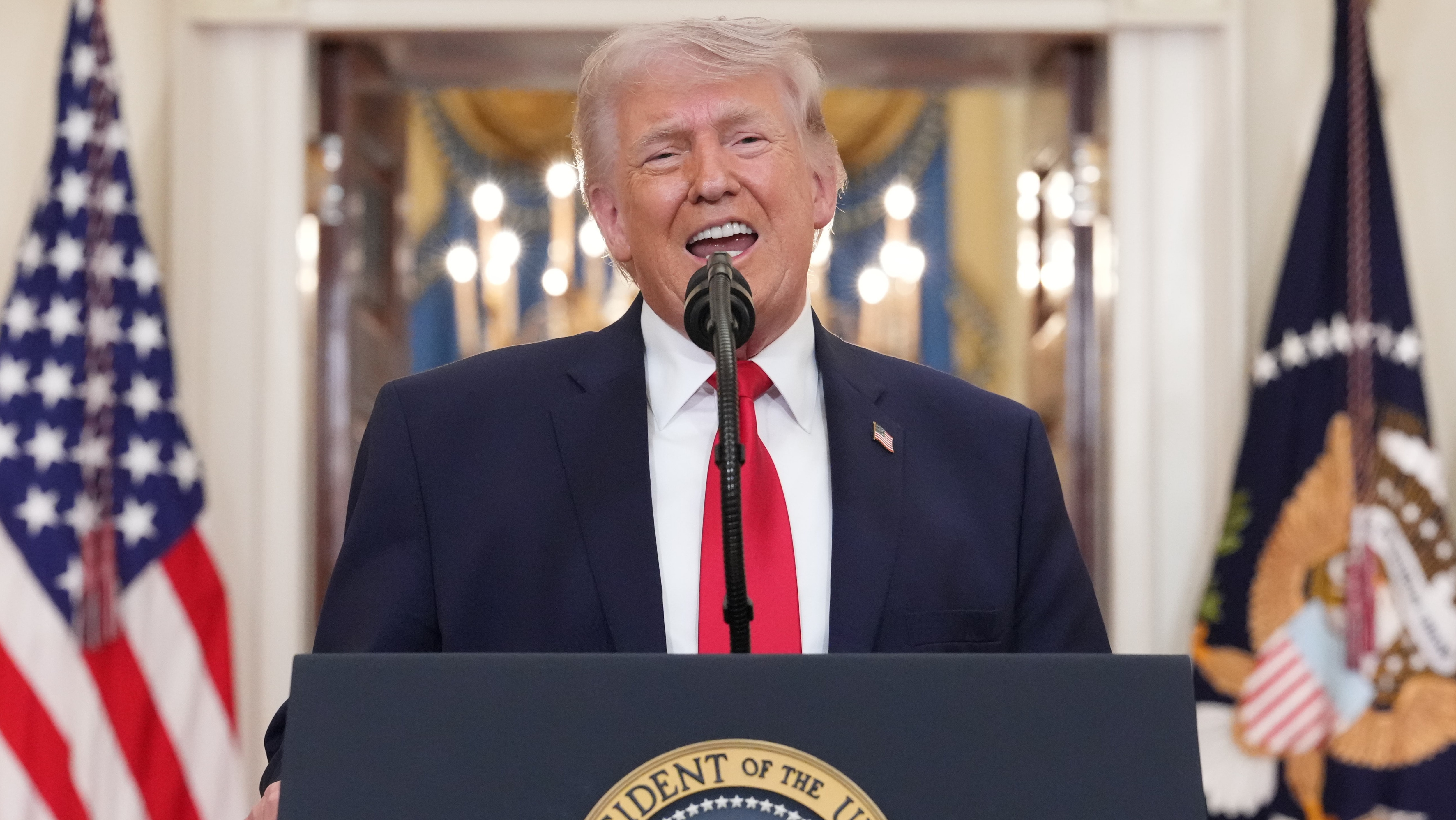 Trump i tale: – Den vanskelige delen er over