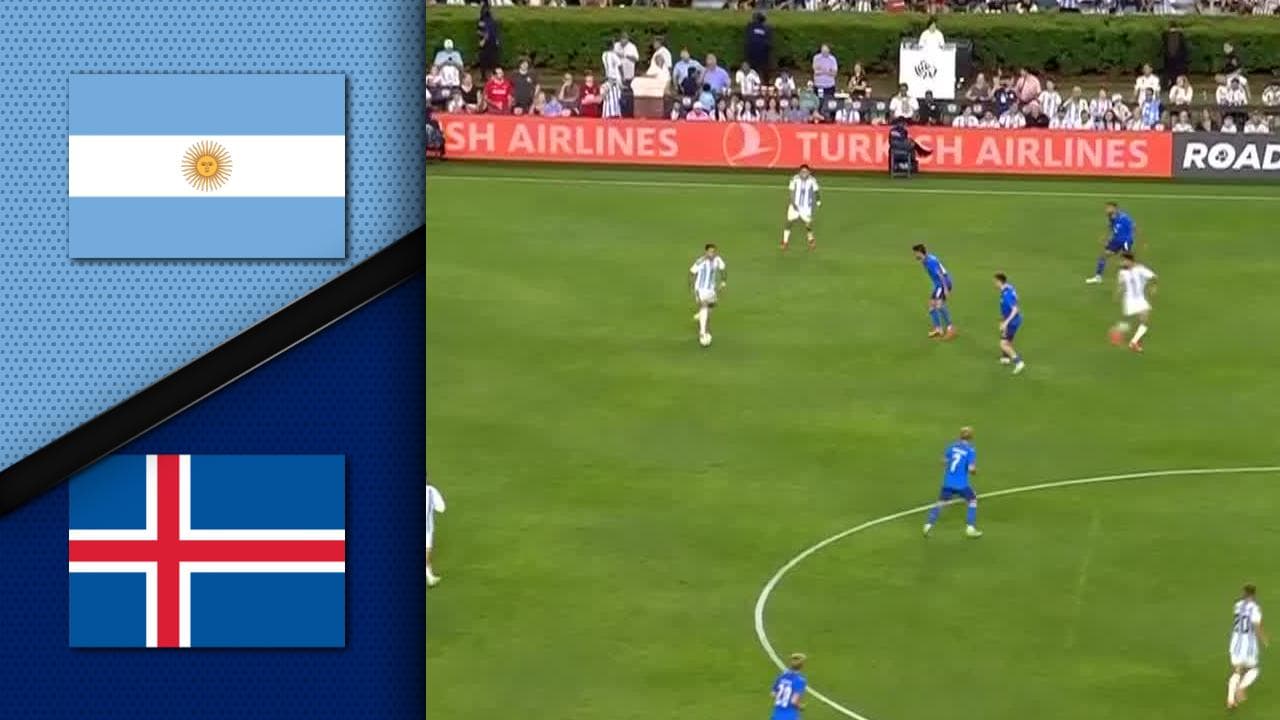 Se høydepunktene fra Argentina - Island