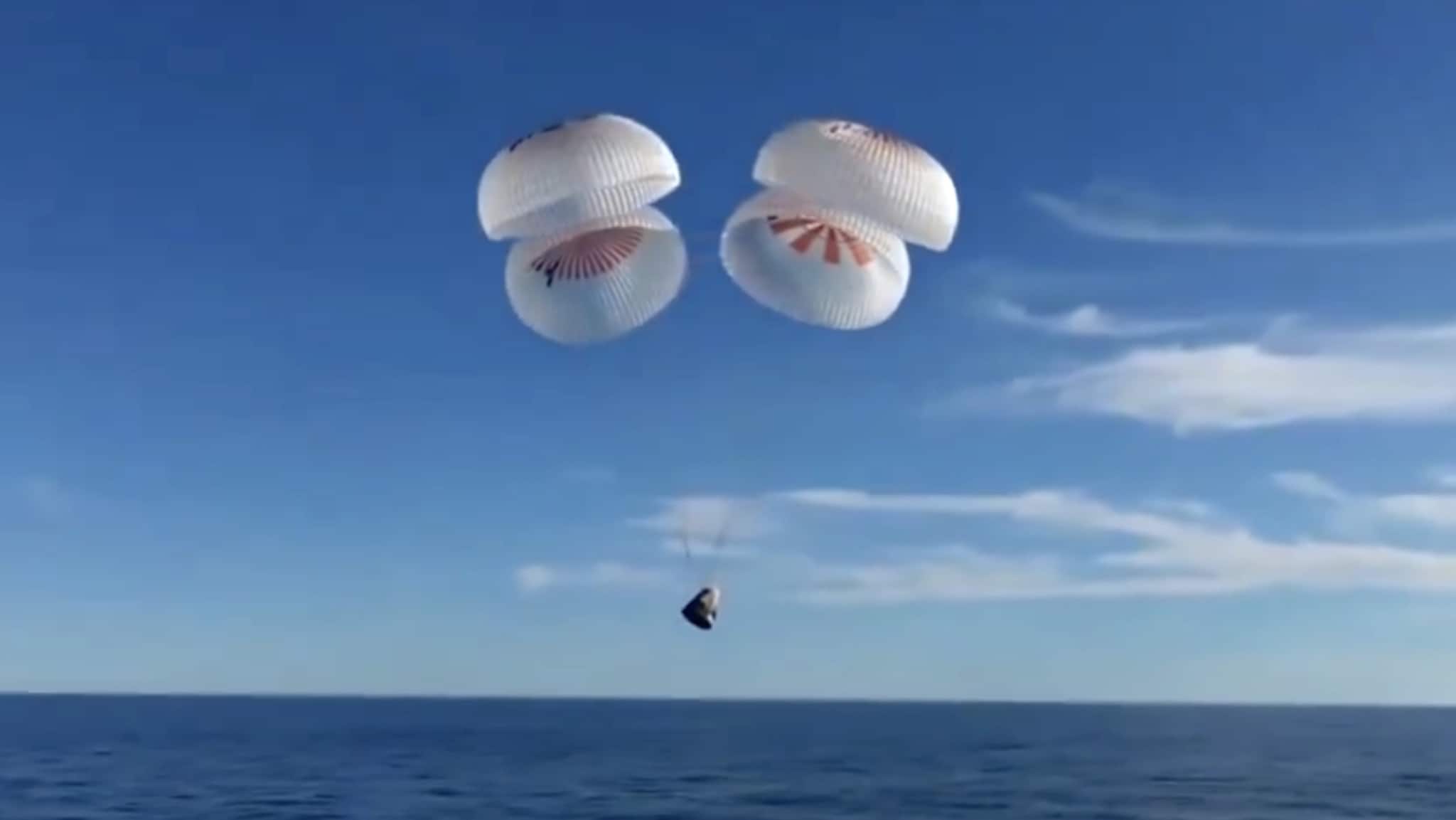 Her lander NASA-astronautene