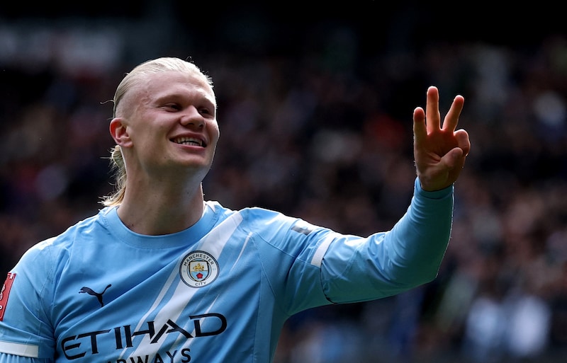 Haaland med hat trick da City smadret Liverpool