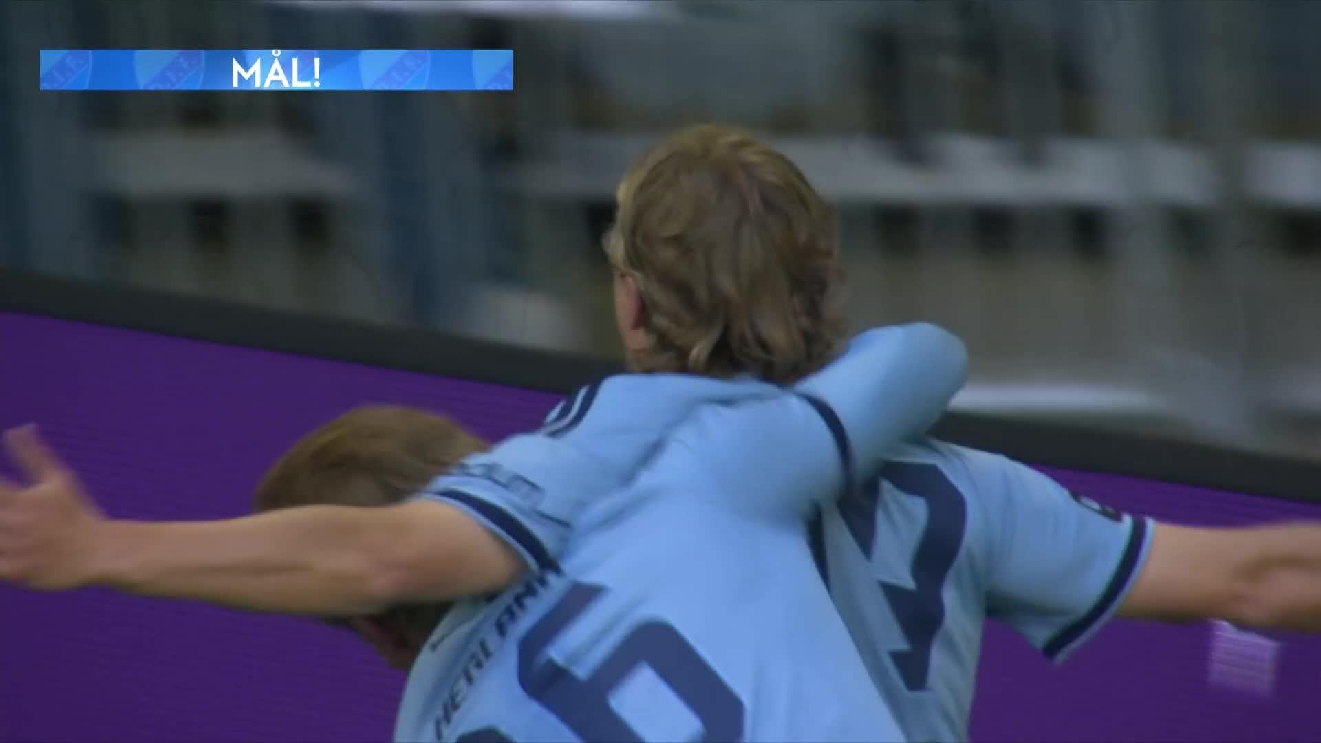 Jeppe Okkels med mål mot IFK Göteborg