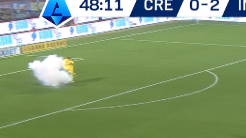 Inter-topp freser etter skandalescener i Serie A – keeper truffet av bluss