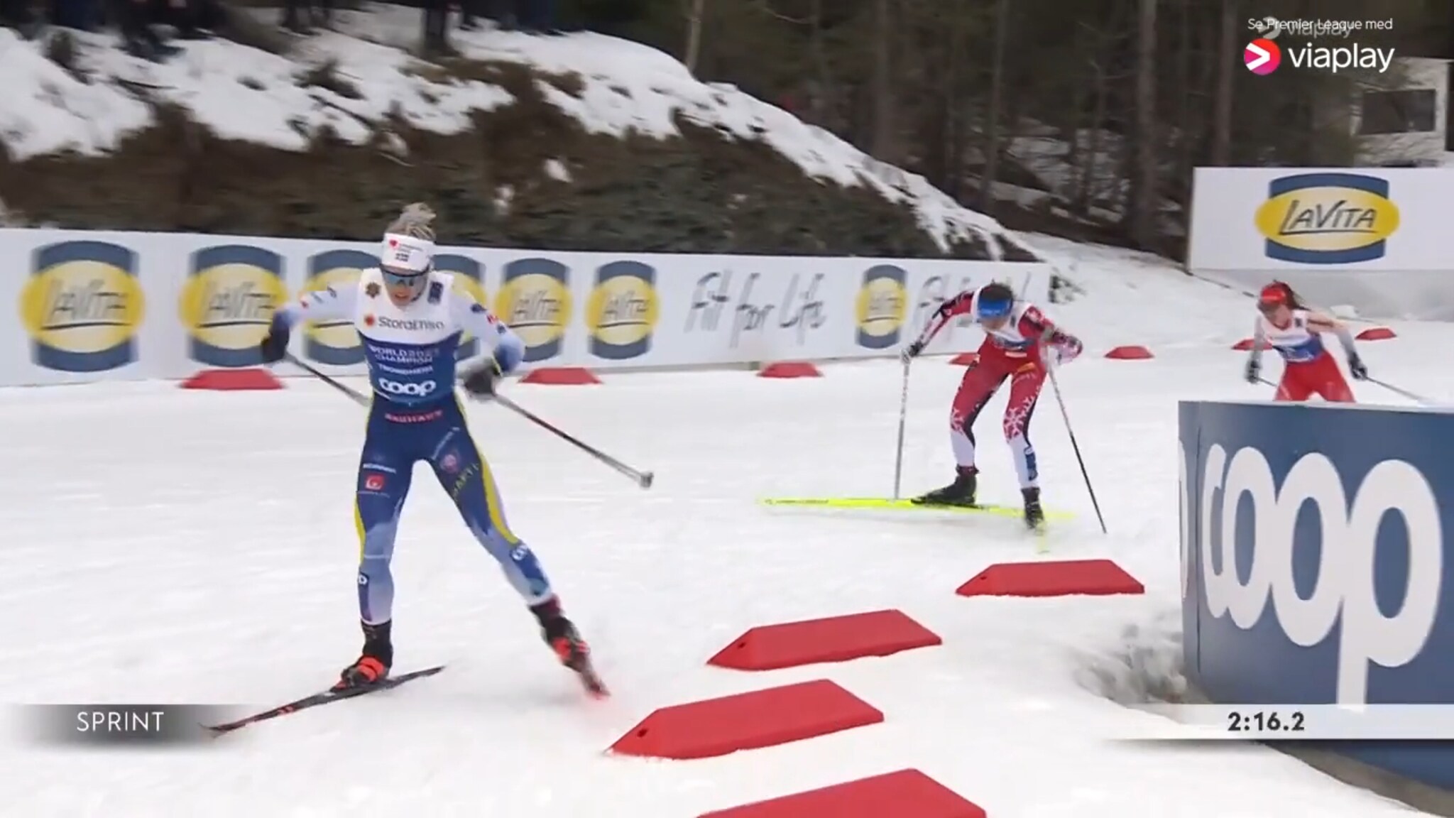 Jonna Sundling vinner VM-gull i sprint, Kristine Stavås Skistad tar sølv