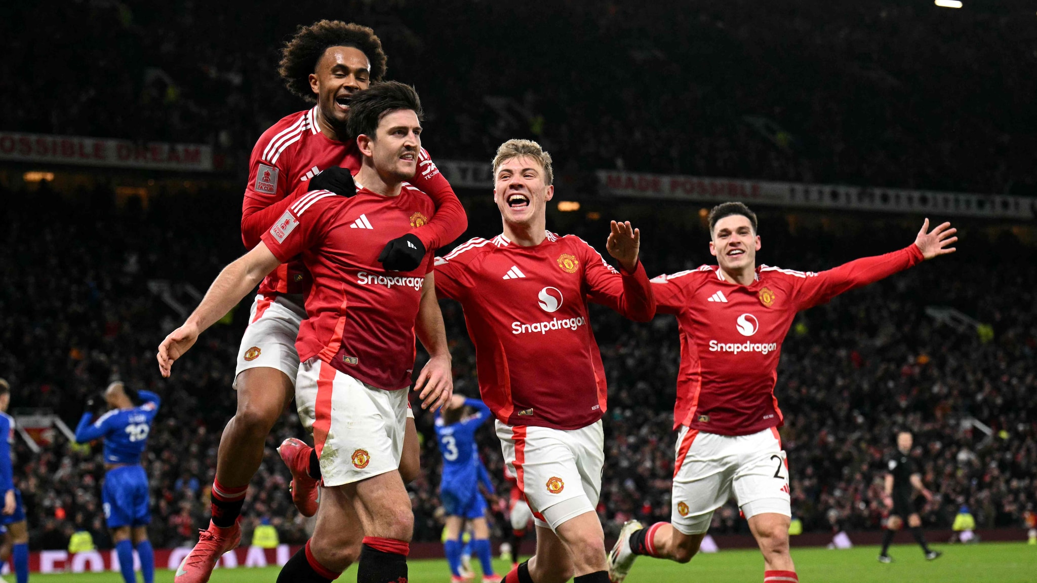 Maguire sendte United videre i FA-cupen på overtid