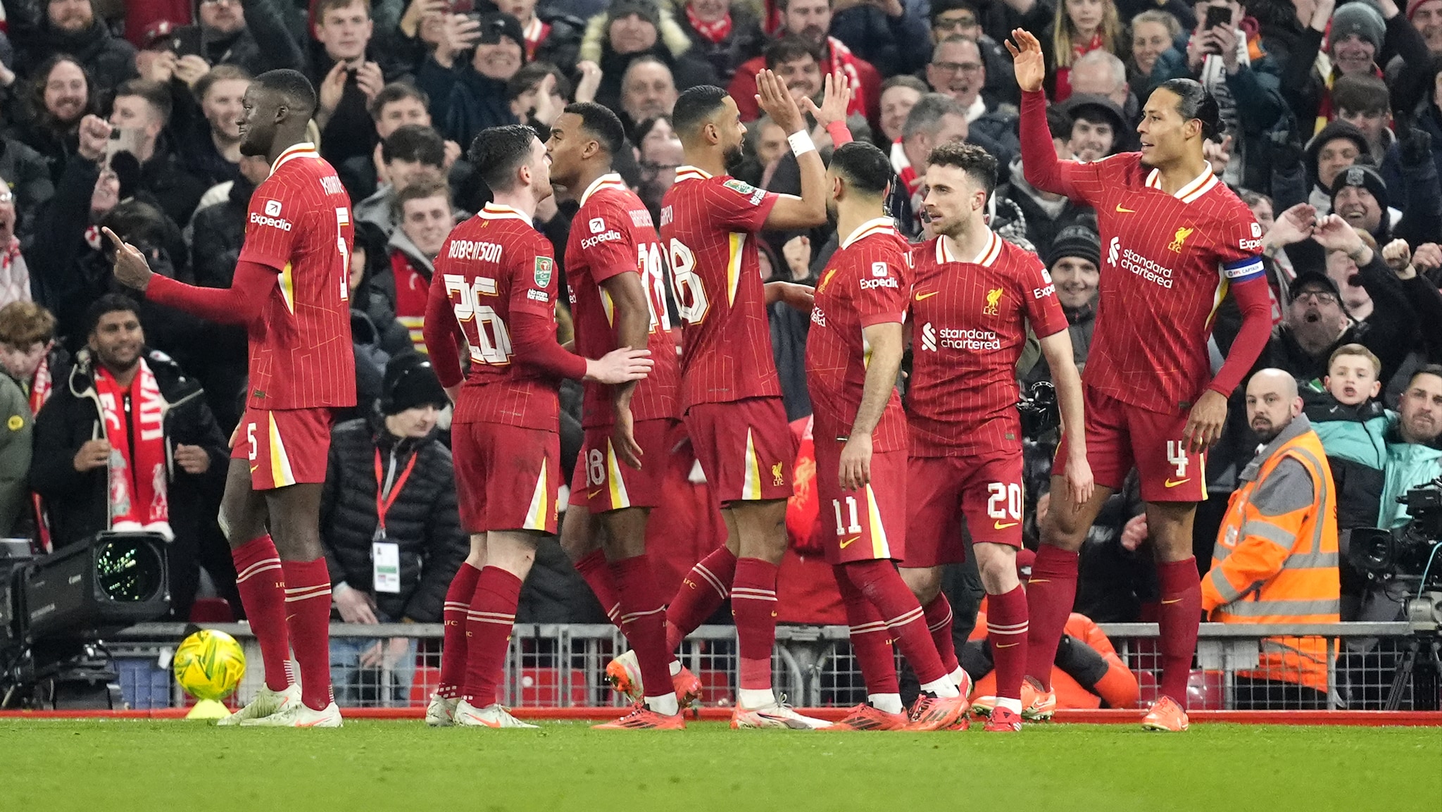 Liverpool overkjørte Tottenham – til ligacupfinale 