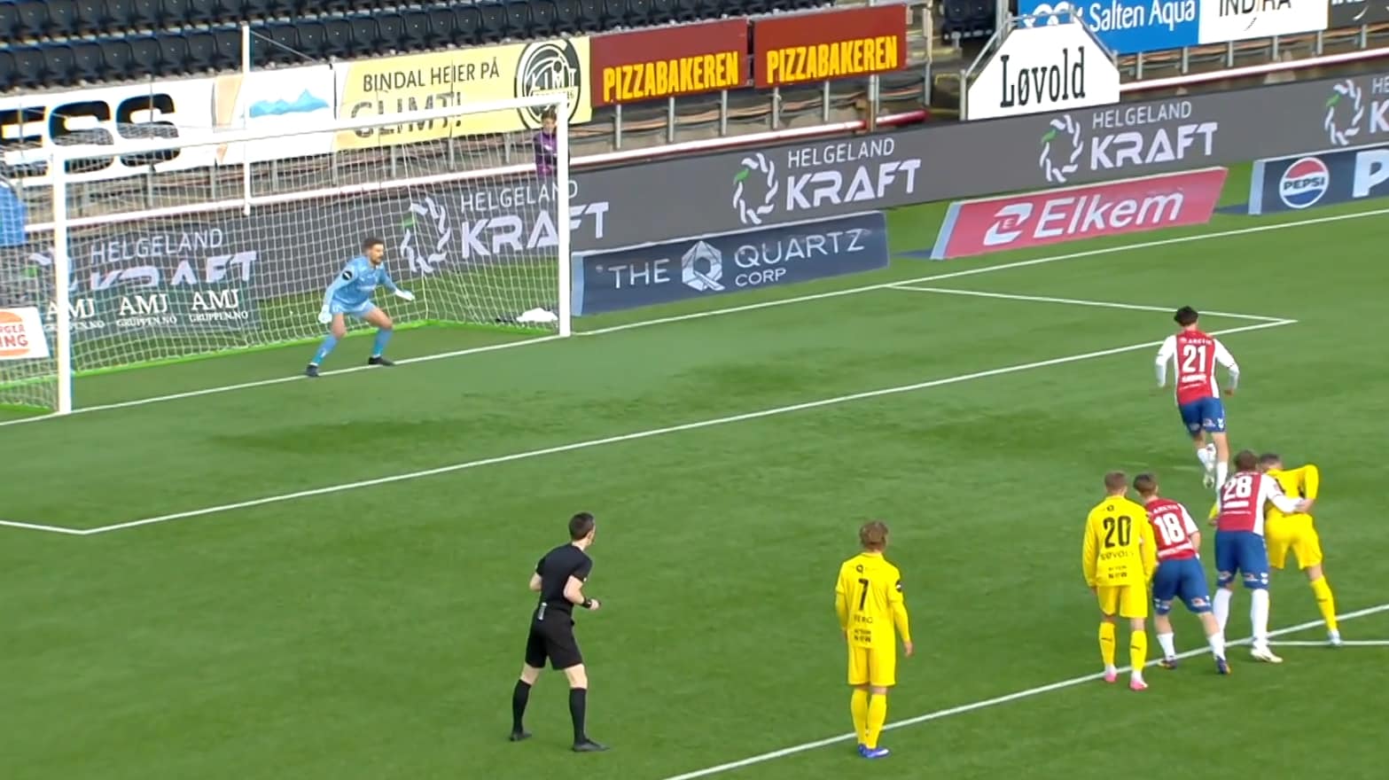 Se situasjonen: Full forvirring rundt straffespark