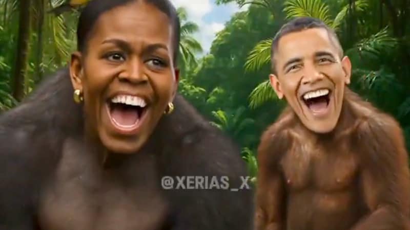 Trump nekter å unnskylde for apevideo av Obama