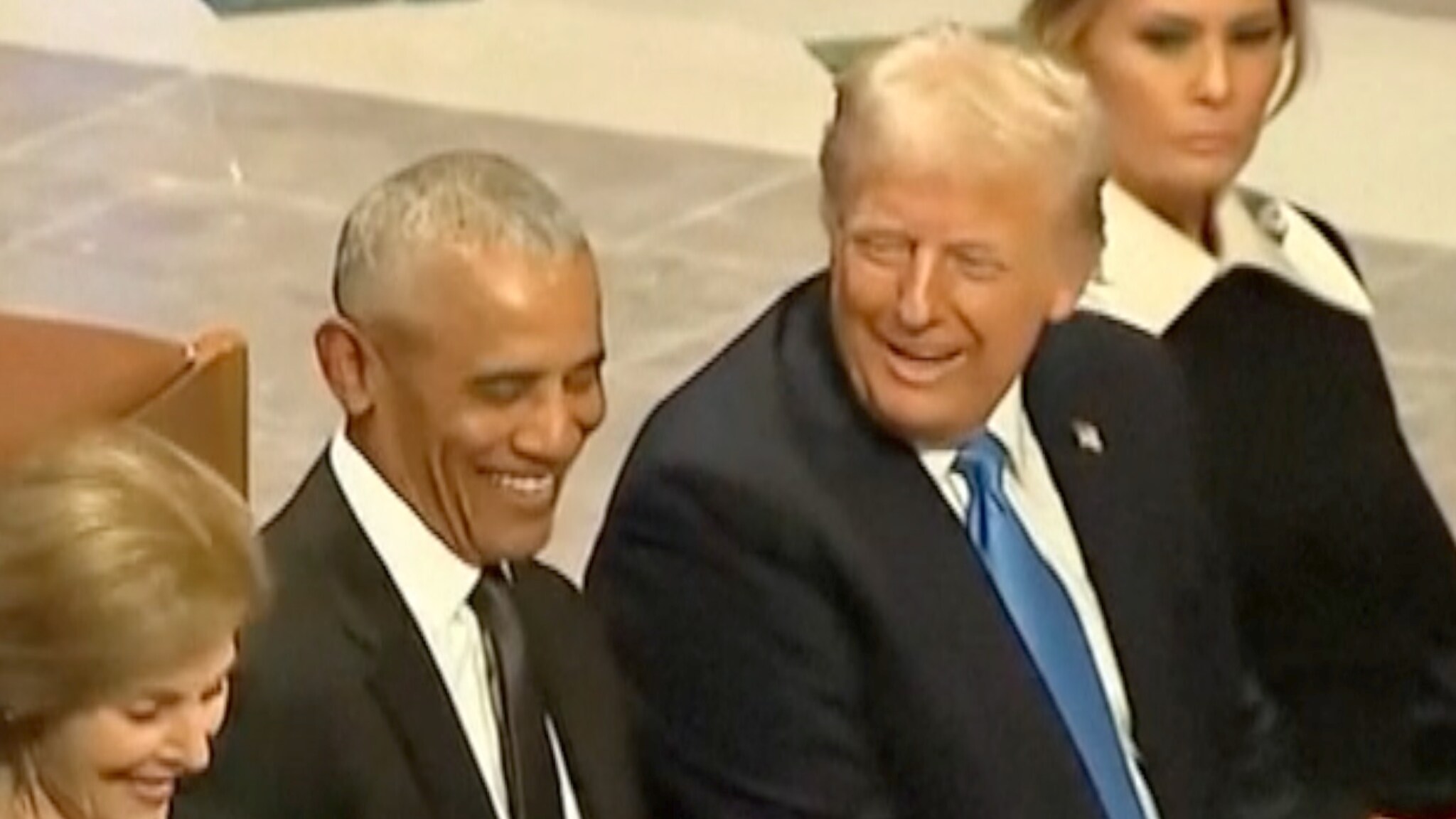 Trump kommenterer den virale videoen
