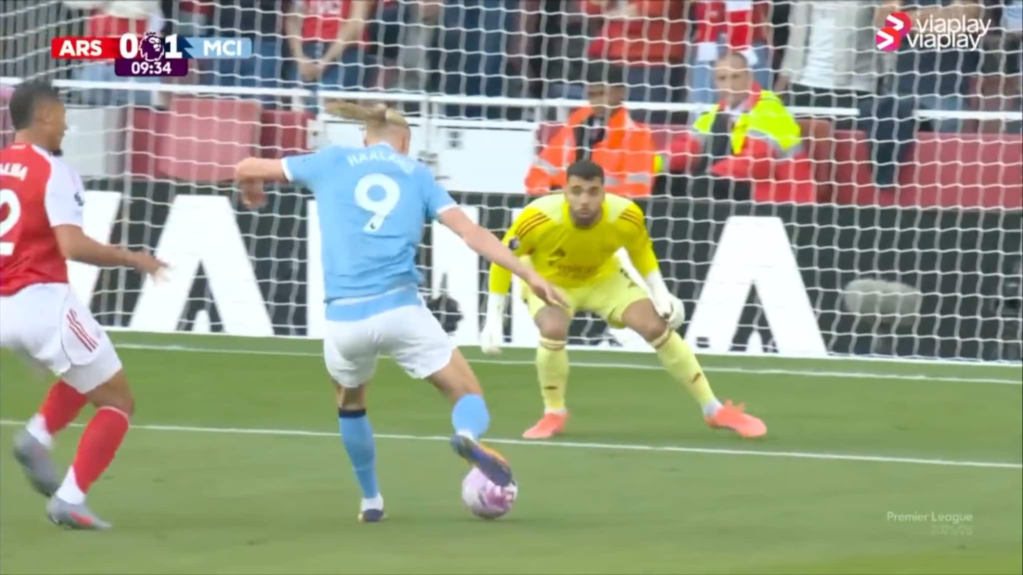 Arsenal slo City på overtid etter Haalands 91. PL-mål