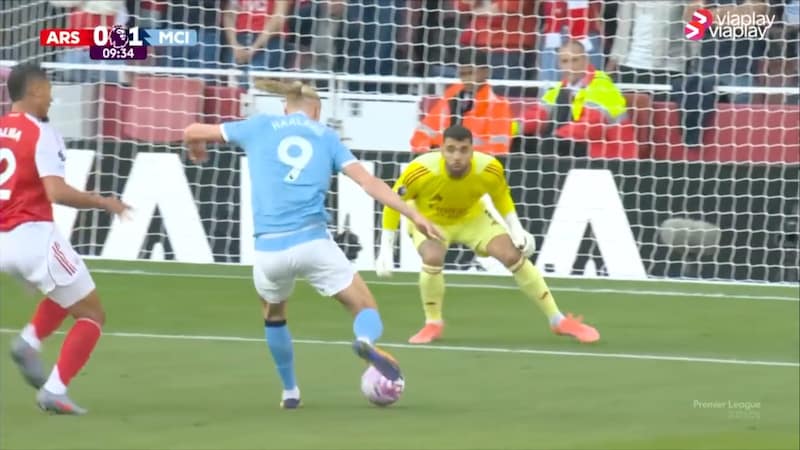 Guardiola med oppdatering om Haalands vonde rygg: – Håper han er klar til helgen