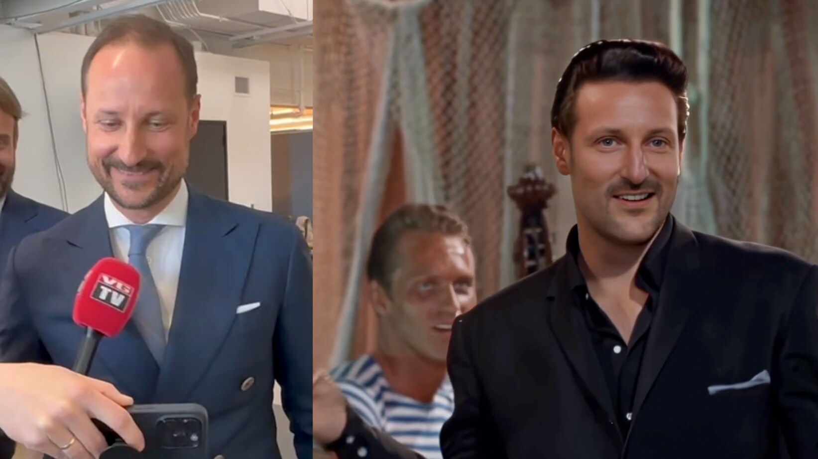 Kronprinsen får se deepfake av seg selv: – Ligner litt ja...