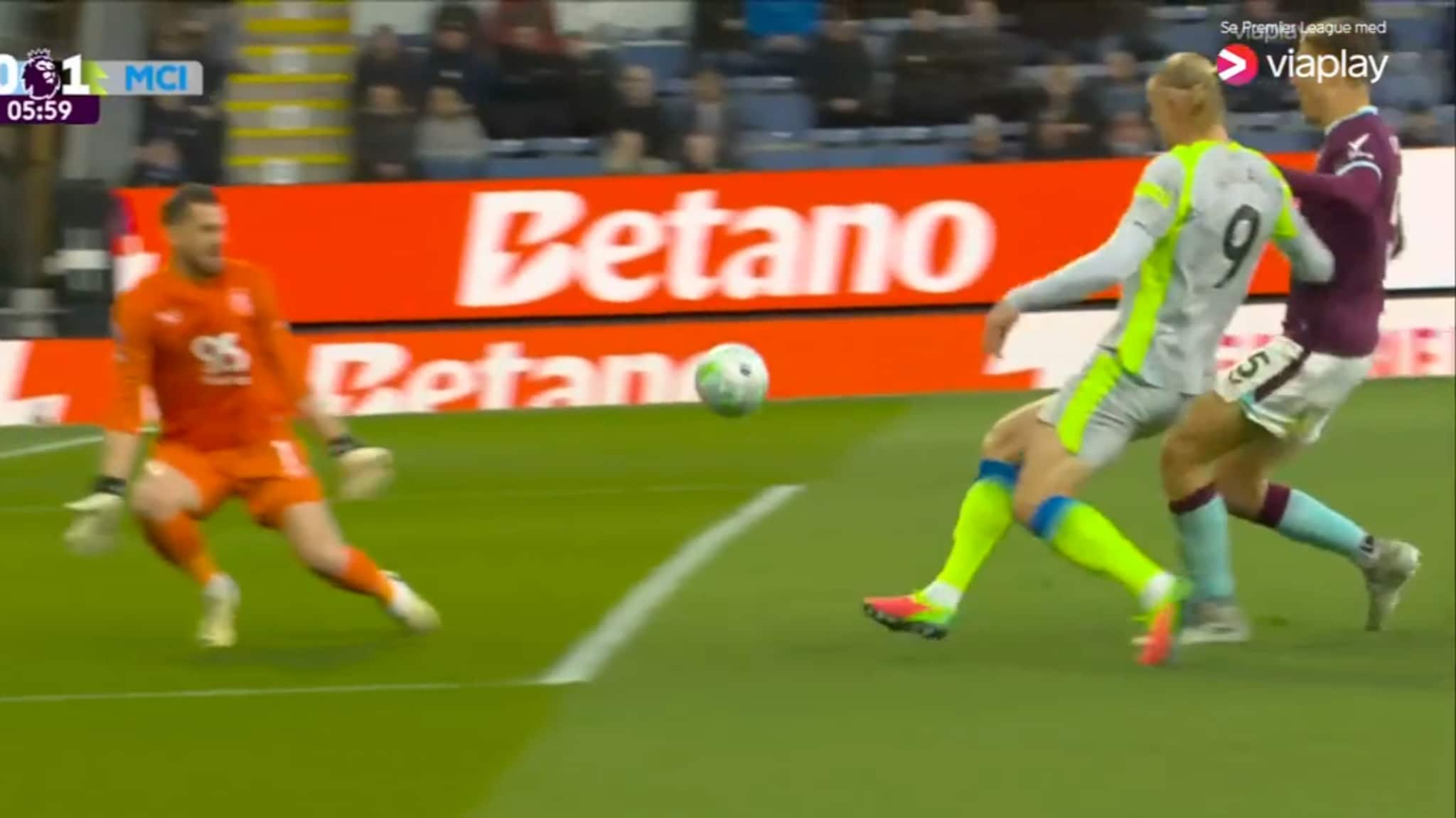 Haaland sendte City til topps – Burnley rykket ned